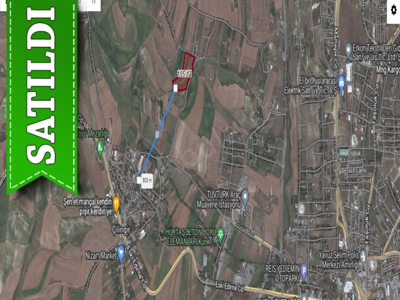 Arnavutköy Çilingirde Satılık Arsa , 700 m2 Yolu Var Evlerin Yakını