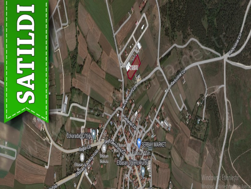 Çatalca Elbasanda Satılık Arsa , 250 m2 Merkezde Yolu Var Evlerin Yakını