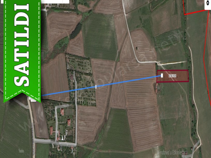 Çatalca Kestanelikte Satılık Tarla , 4,815 m2 Tek Tapu Yolu Var