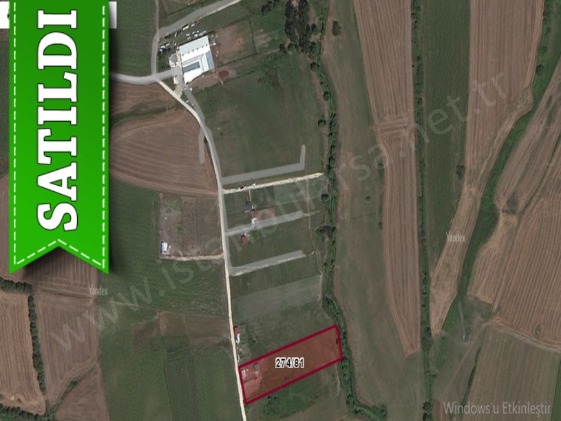 Çatalca Kestanelikte Satılık Arsa , 320 M2 Yolu Var Evlerin Yakını