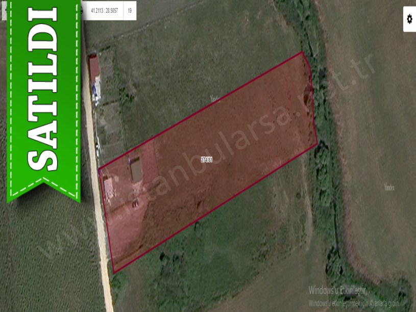 Çatalca Kestanelikte Satılık Arsa , 240 M2 Yolu Var Evlerin Yakını