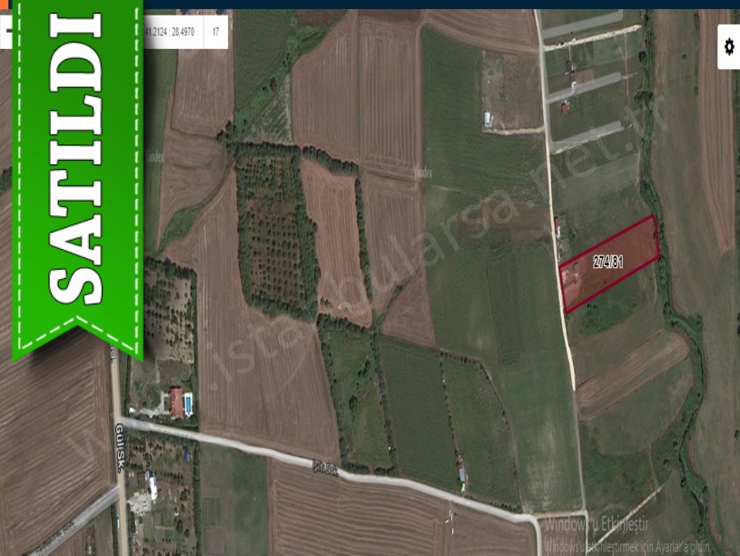Çatalca Kestanelikte Satılık Arsa , 240 M2 Yolu Var Evlerin Yakını