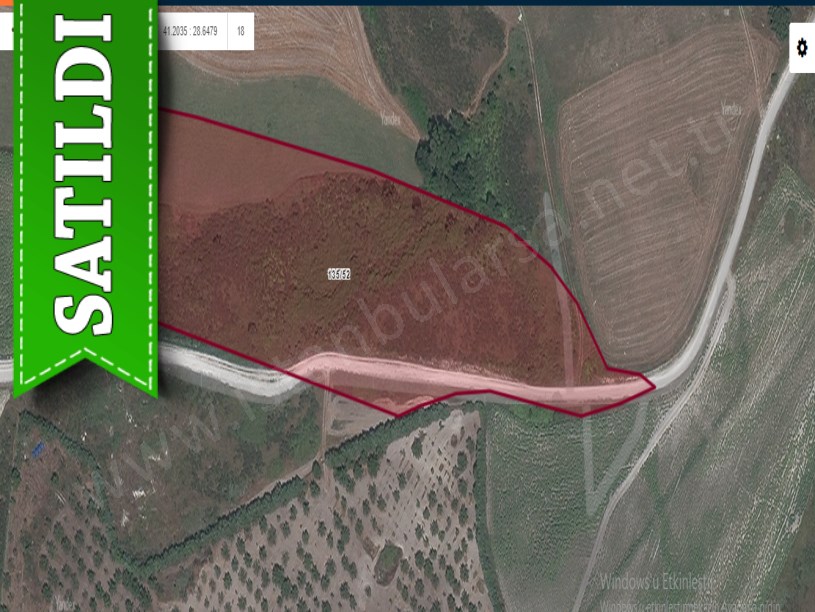 Arnavutköy Dursunköyde Satılık Arsa , 362 M2 Yolu Var Evlerin Yakını