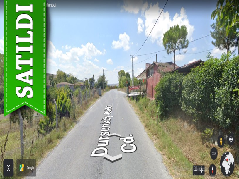 Arnavutköy Dursunköyde Satılık Arsa , 362 M2 Yolu Var Evlerin Yakını