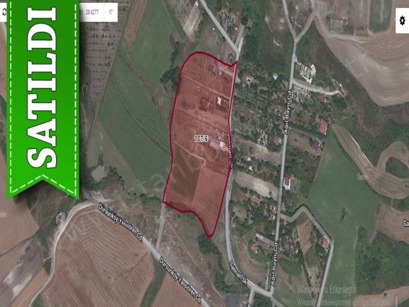 Arnavutköy Dursunköyde Satılık Arsa , 374 M2 Merkezde