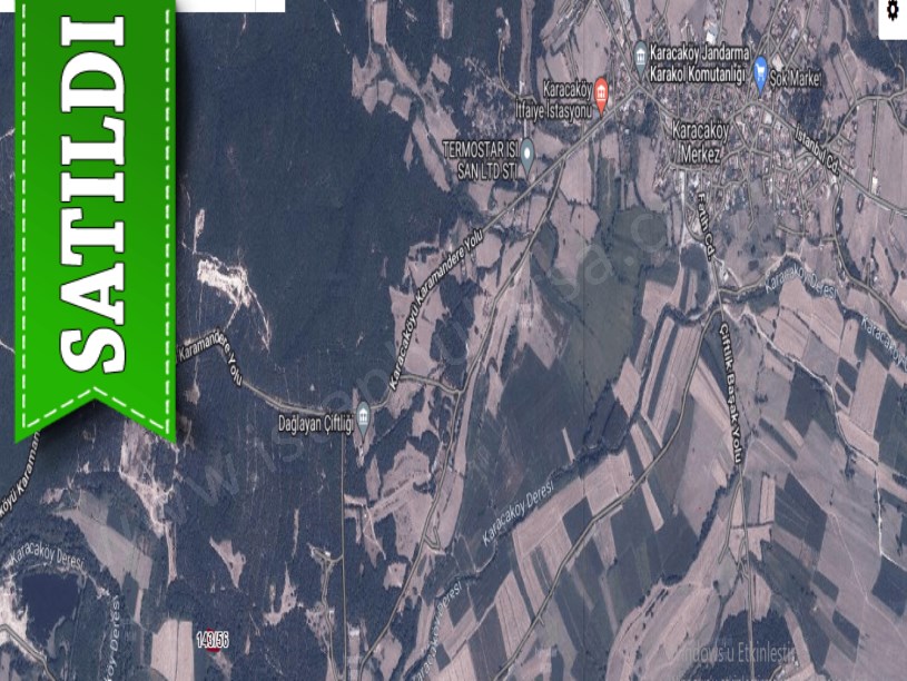 Çatalca Karacaköyde Satılık Arsa , 400 M2 Hisseli