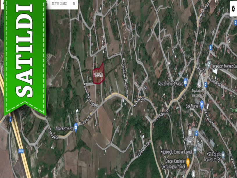 Arnavutköy Tayakadında Satılık Arsa , 420 m2 Evlerin Yakını Yolu Var