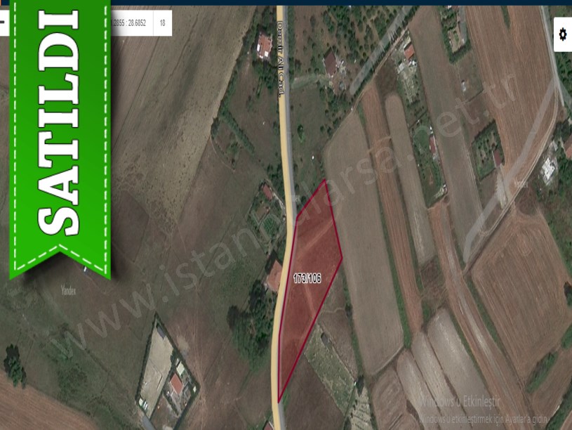 Arnavutköy Tayakadında Satılık Arsa , 225 M2 Cadde Cephe İmarlı