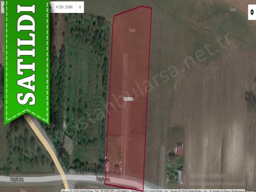 Arnavutköy Tayakadında Satılık Arsa , 168 M2 Yolu Var İmarlı
