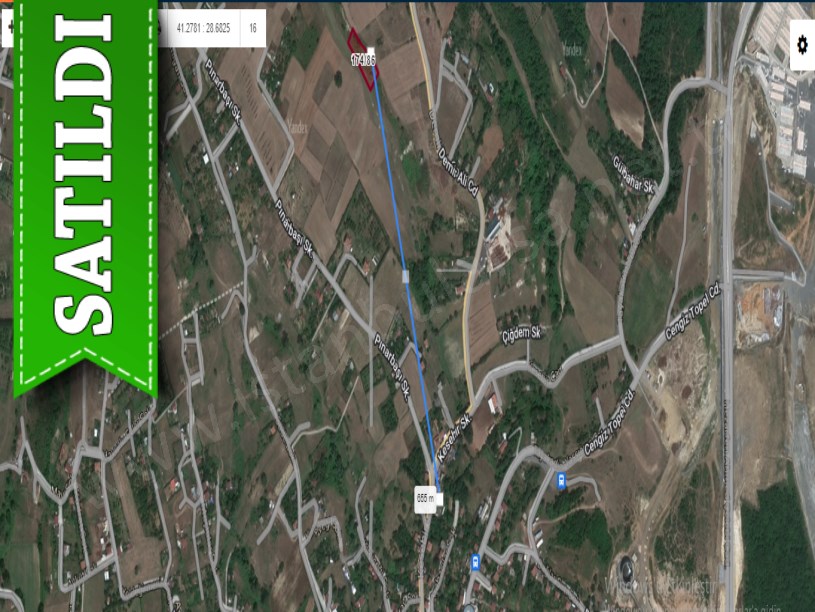 Arnavutköy Tayakadında Satılık Arsa , 233 M2 Hisseli İmarlı