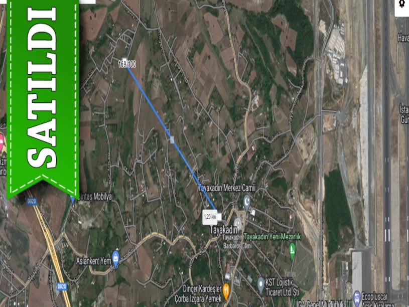 Arnavutköy Tayakadında Satılık Arsa , 152 M2 Yolu var Evlerin Yakını
