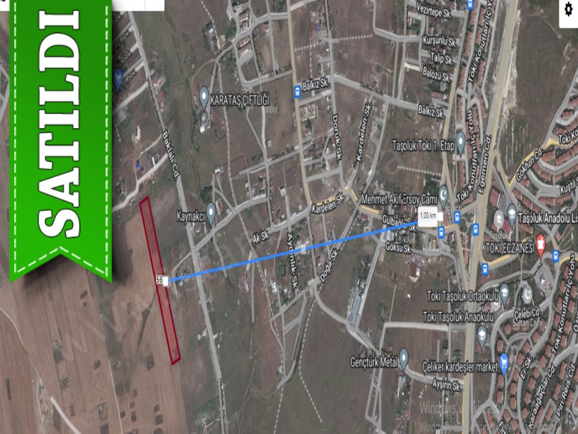 Arnavutköy Haraççıda Satılık Arsa , 260 M2 Yeri Belli Evlerin Yakını