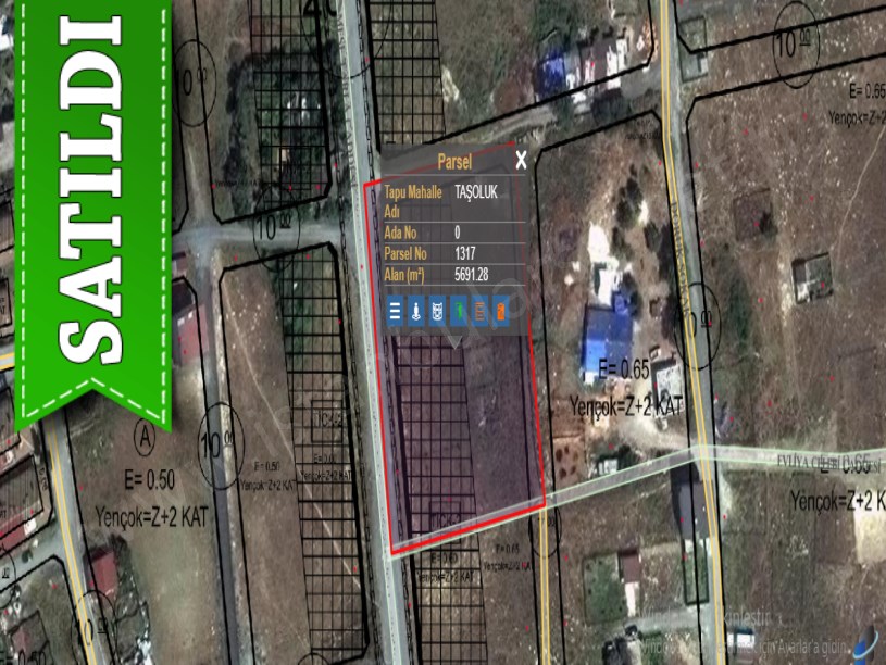 Arnavutköy Taşolukta Satılık Arsa , 173 m2 Cadde Cephe Ticari İmarlı