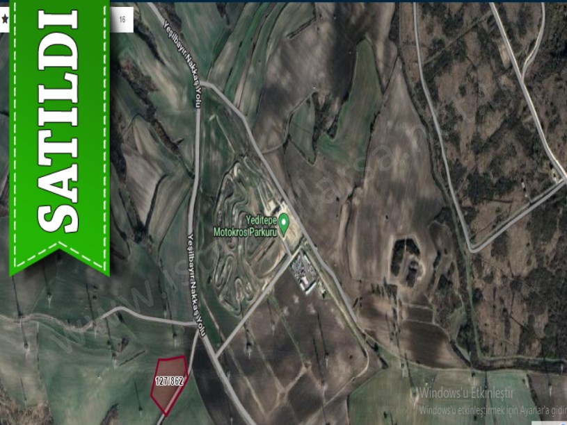 Çatalca Nakkaşta  Satılık  Arsa , 382 m2 Yolu Var Fabrikalara Yakın