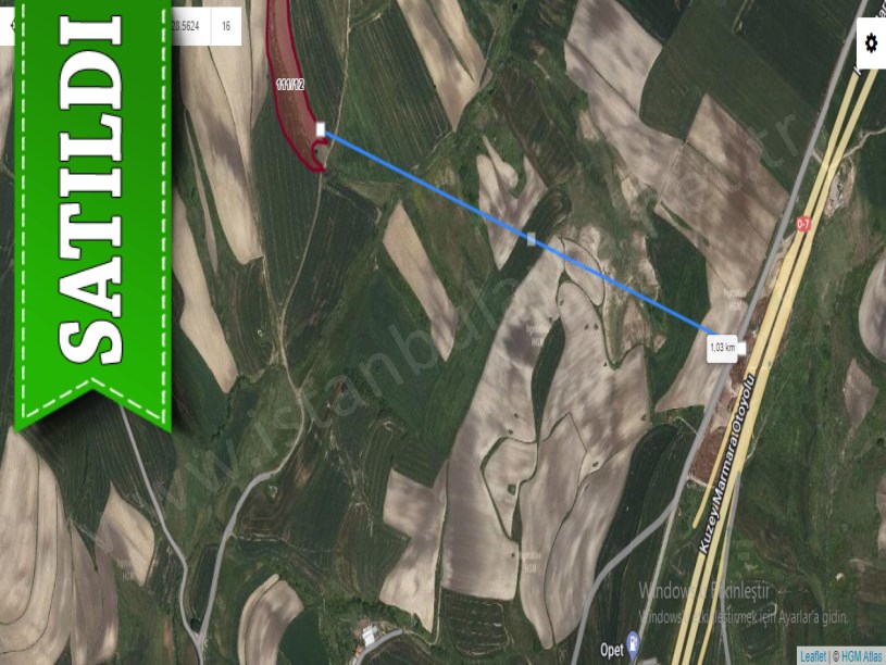 Çatalca Nakkaşta  Satılık  Arsa , 515 M2 Yolu Var Yatırımlık