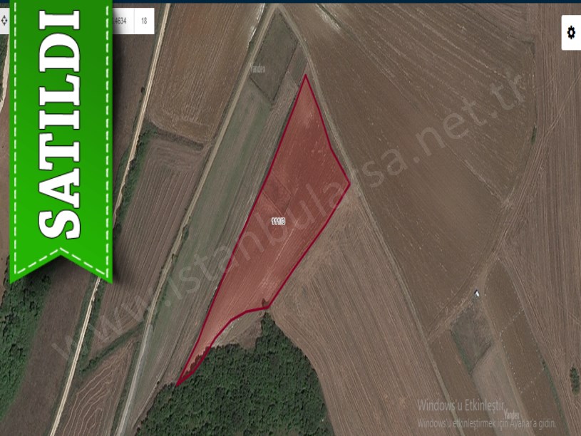 Çatalca Subaşında Satılık Arsa , 523 m2 Resmi Yolu Var Çaplı