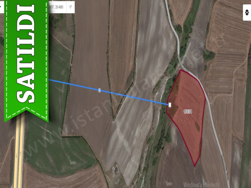 Çatalca Subaşında Satılık Arsa , 2,920 m2 Çaplı Manzaralı 