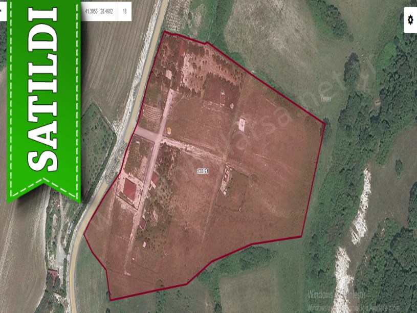 Çatalca Örencikte Satılık Arsa , 1,881 m2 Hisseli Çevrili Çaplı