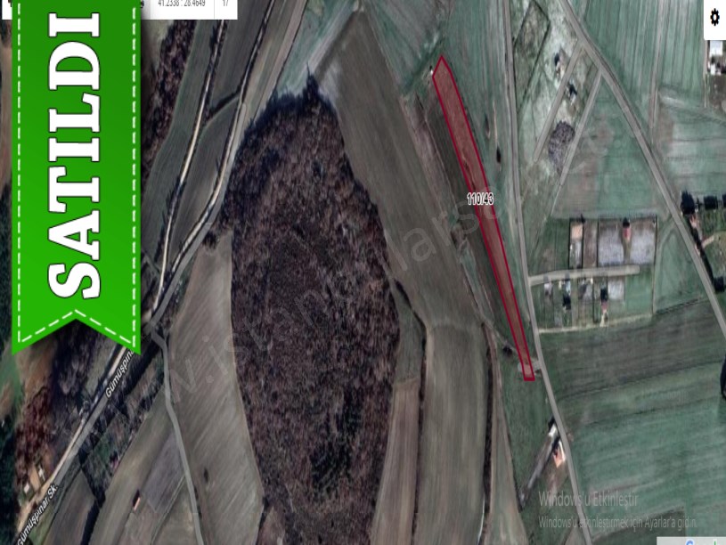Çatalca Subaşında Satılık Arsa , 463 M2 Çaplı Manzaralı