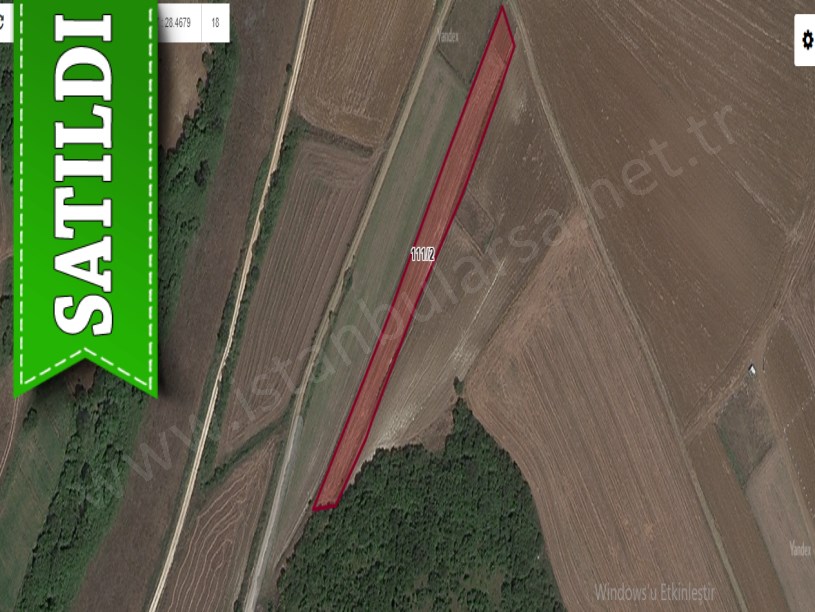 Çatalca Subaşında Satılık Arsa , 299 M2 Yolu Var Çaplı