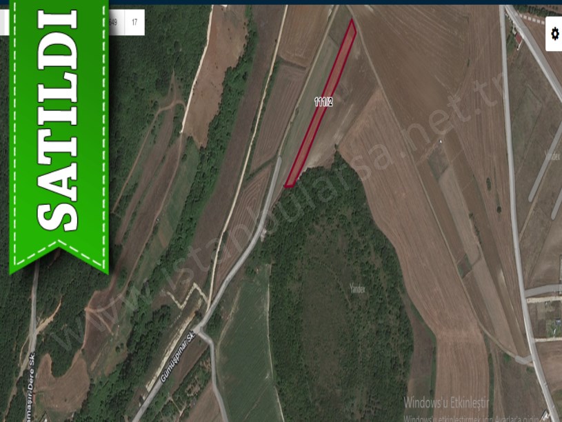Çatalca Subaşında Satılık Arsa , 299 M2 Yolu Var Çaplı