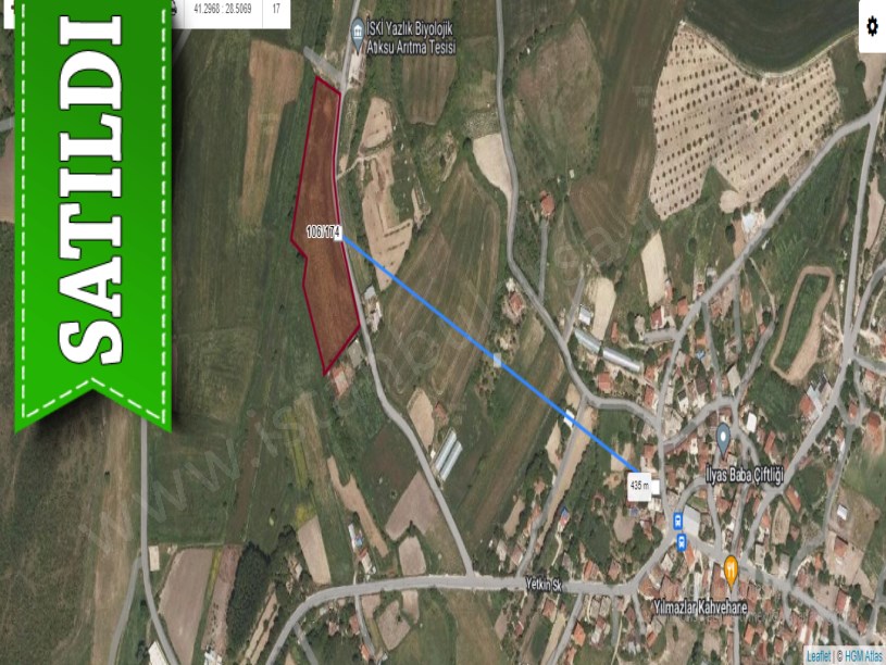 Çatalca Yazlıkköyde Satılık  Arsa , 2,863 M2 Köy İçi Çevrili 