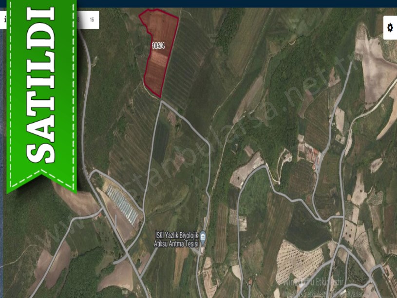 Çatalca Yazlıkköyde Satılık  Arsa , 1,300 M2 Çaplı Yolu Var