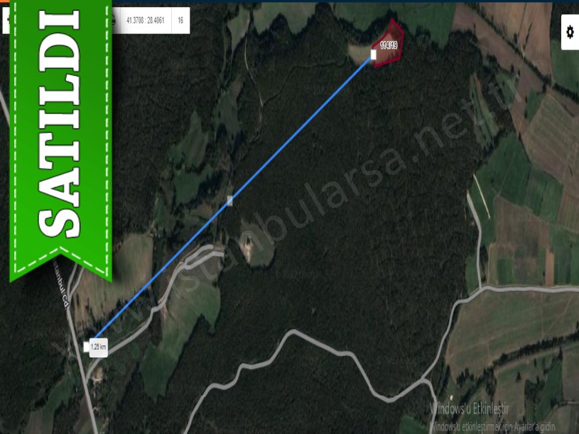 Çatalca Çiftlikköyde Satılık Arsa , 400 m2 Hisseli