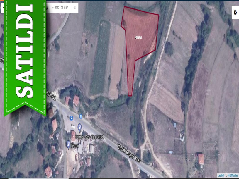 Çatalca Çiftlikköyde Satılık Arsa , 1,041 M2 Köy İçi Çevrili 