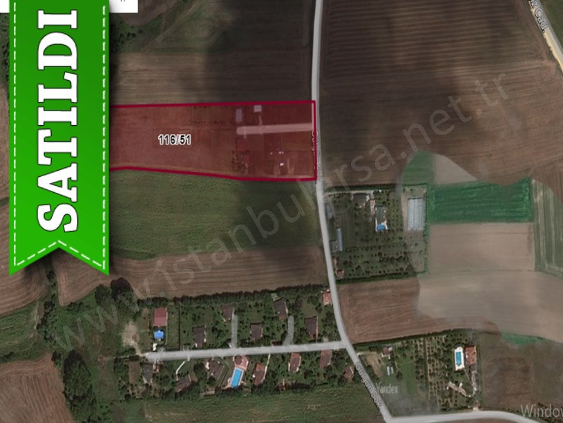 Çatalca Elbasanda Satılık Arsa , 1, 415 M2 Villaların Yanı Yolu Var