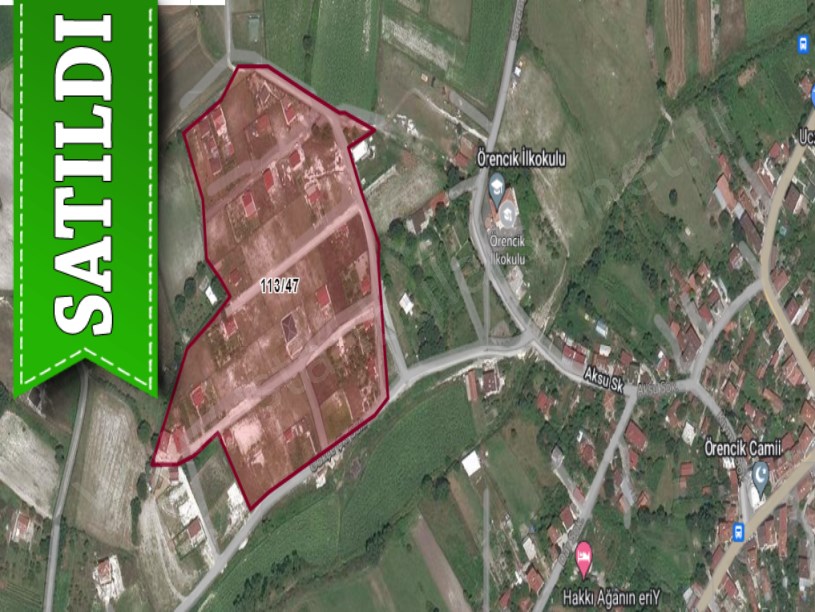 Çatalca Örencikte Satılık Arsa , 1,500 M2 Şehir Merkezinde 