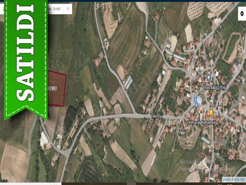 Çatalca Yazlıkköyde Satılık Arsa ,130 m2 Evlerin Bitişiği Merkezde