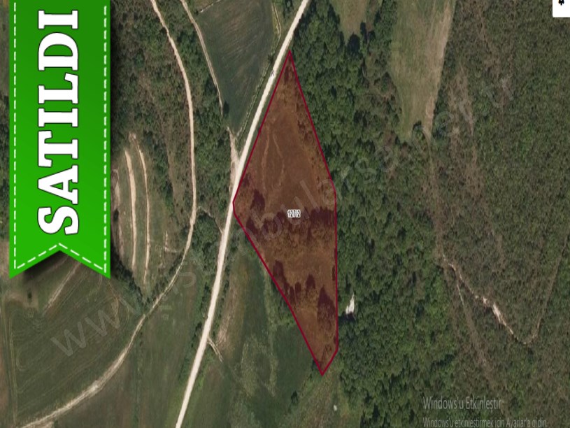 Çatalca Yazlıkköyde Satılık Arsa , 410 M2 Yola Cephe Çaplı 