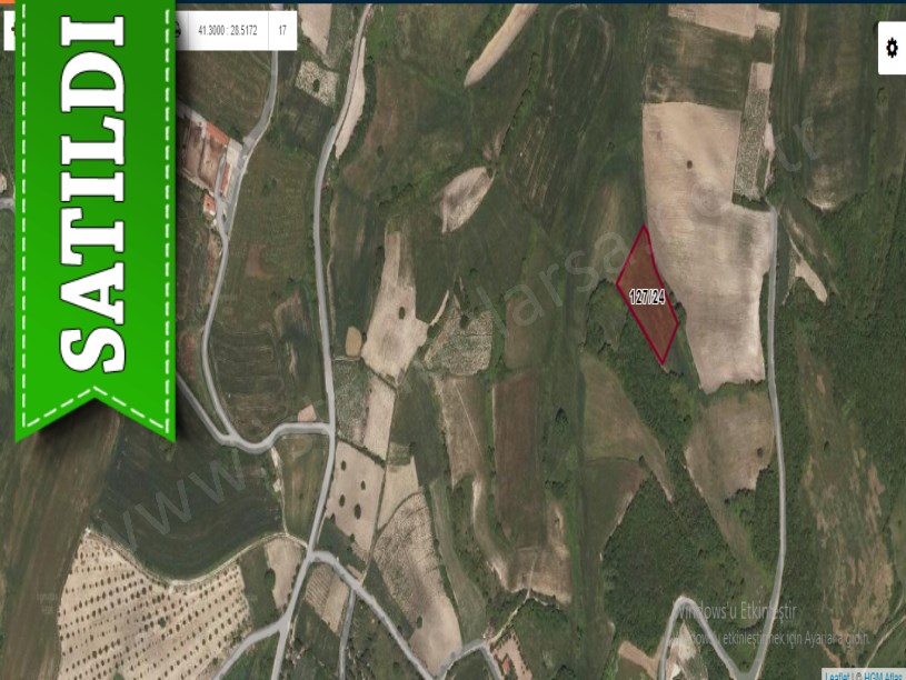 Çatalca Yazlıkköyde Satılık Arsa , 388 M2 Hisseli 