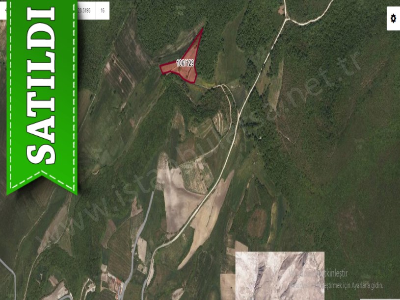 Çatalca Yazlıkköyde Satılık Arsa , 410 M2 Çaplı Yolu Var