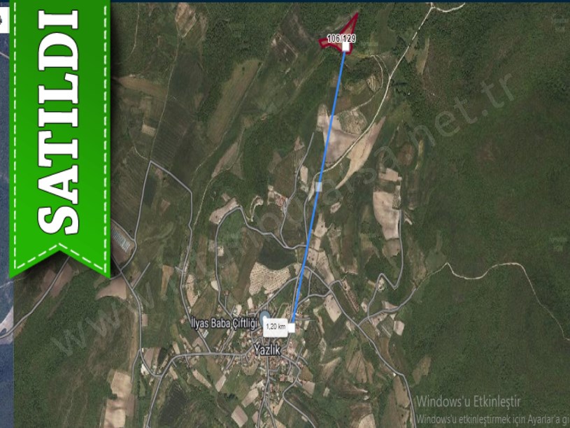 Çatalca Yazlıkköyde Satılık Arsa , 410 M2 Çaplı Yolu Var