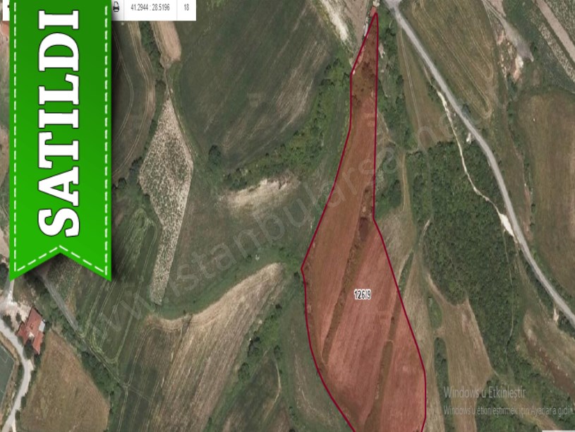Çatalca Yazlıkköyde Satılık Arsa , 175 M2 Merkezde Yolu Var