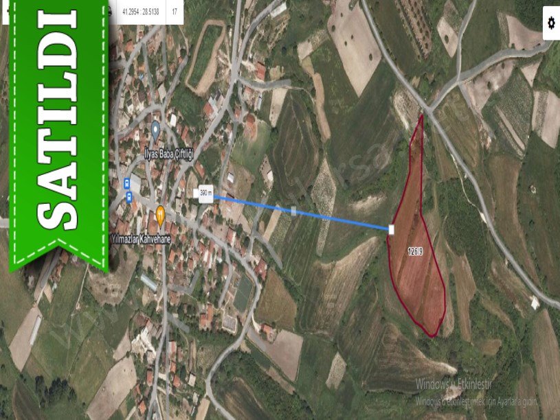 Çatalca Yazlıkköyde Satılık Arsa , 175 M2 Merkezde Yolu Var