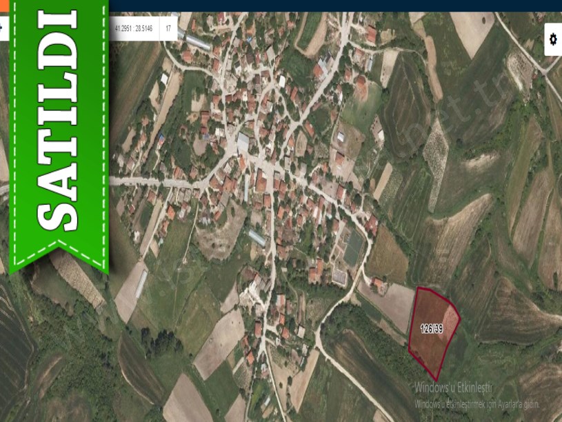 Çatalca Yazlıkköyde Satılık Arsa , 305 M2 Köy İçi Çaplı 
