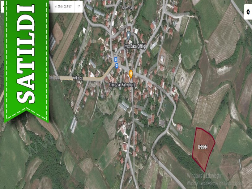 Çatalca Yazlıkköyde Satılık Arsa , 305 M2 Köy İçi Çaplı 