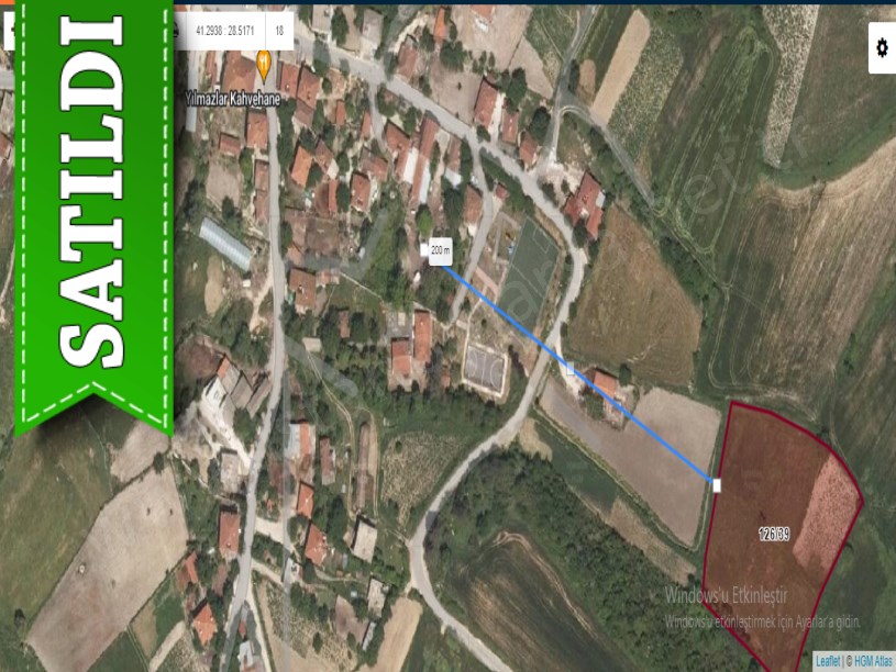 Çatalca Yazlıkköyde Satılık Arsa , 305 M2 Köy İçi Çaplı 