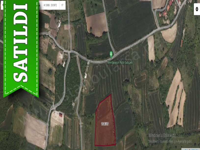 Arnavutköy Balabanda Satılık Arsa , 452 M2 Hisseli Yola Yakın