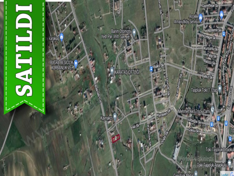 Arnavutköy Haraççıda Satılık Arsa , 325 m2 Evlerin Yakını