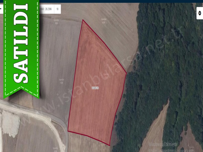 Silivri Fenerköyde Satılık Arsa , 720 M2 Yola Cephe Hisseli
