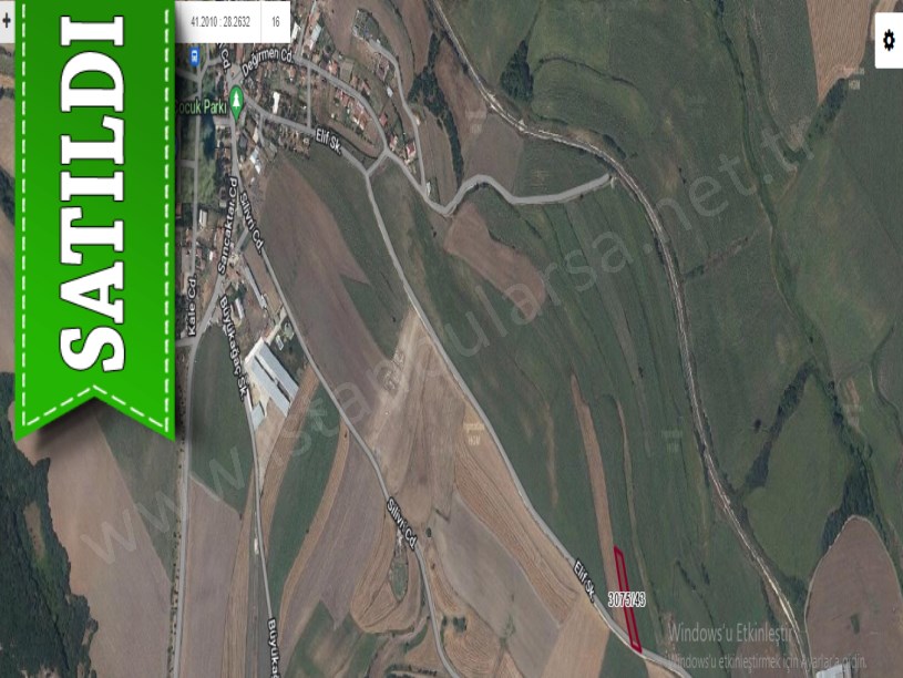 Silivri Kurfallıda Satılık Arsa , 277 M2 Çaplı Hisseli
