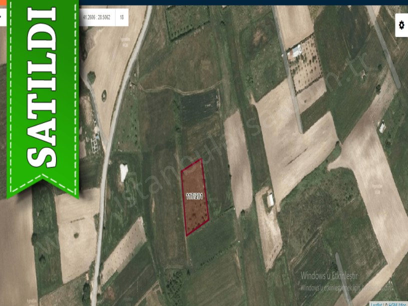 Çatalca Çanakça da Satılık Tarla , 1,470 M2 Müstakil Caddeye Yakın