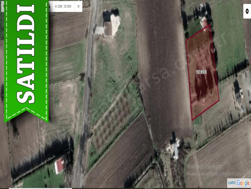 Çatalca Çanakça da Satılık Tarla , 1,470 M2 Müstakil Caddeye Yakın