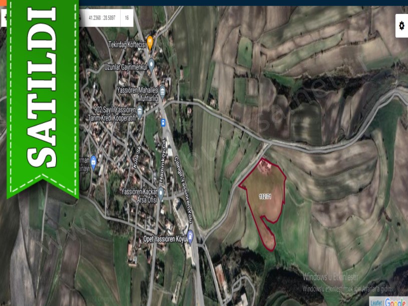 Arnavutköy Yassıörende Satılık Arsa , 500 M2 Hisseli İmarlı