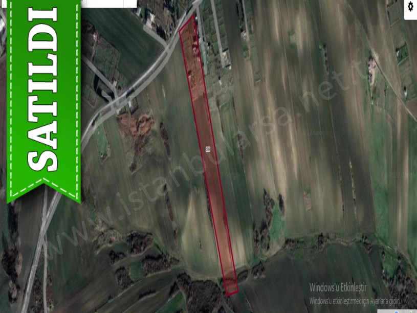 Arnavutköy Haraççıda Satılık Arsa , 372 M2 Konut İmarlı Yolu Var