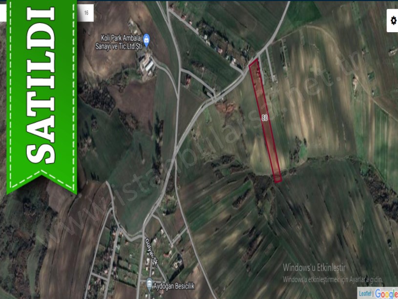 Arnavutköy Haraççıda Satılık Arsa , 372 M2 Konut İmarlı Yolu Var